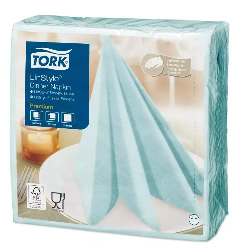 Popierinės servetėlės Tork 478880 Aqua Colour 50 vnt.