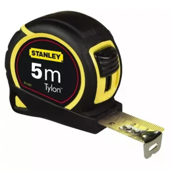 Matavimo juosta Stanley 0-30-697 5 m juoda geltona