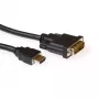 Konversinis laidas HDMI A (kištukas) į DVI-D (kištukas) 3,00 m ACT AK3741