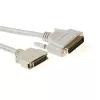 ACT IEEE1284 kabelis 25 kontaktų D-sub (patinas) – 36 kontaktų HP Centronics (patinas), 3,00 m