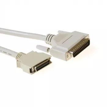 ACT IEEE1284 kabelis 25 kontaktų D-sub (patinas) – 36 kontaktų HP Centronics (patinas), 3,00 m