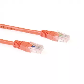 ACT oranžinis 2 metrų U/UTP CAT6A sujungimo kabelis su RJ45 jungtimis