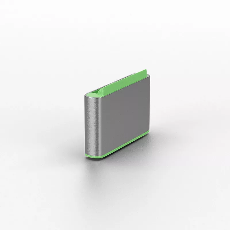 Lindy USB Type C prievadų blokatoriai (be rakto) - pakuotėje 10 vnt., žalia