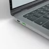 Lindy USB Type C prievadų blokatoriai (be rakto) - pakuotėje 10 vnt., žalia