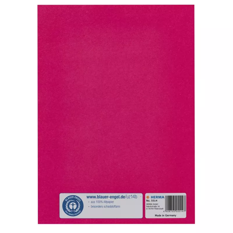 Žurnalo/knygos viršelis HERMA 5514 Pink