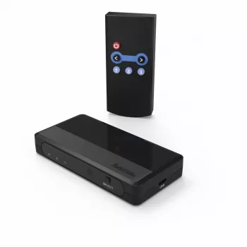 Hama 00121760 vaizdo jungiklis HDMI juodas 1080p DTS-HD Dolby Digital