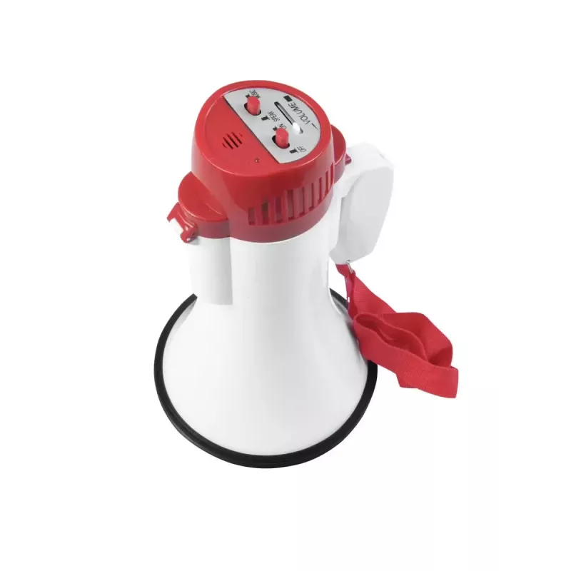 Megafonas Omnitronic 80710920 vidaus/lauko 10 W raudona balta