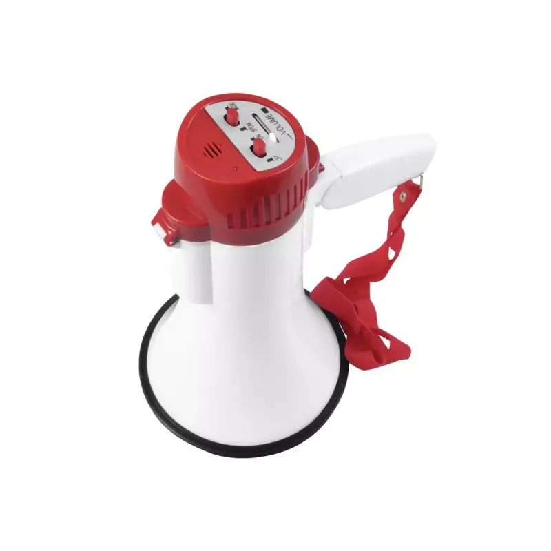 Megafonas Omnitronic 80710920 vidaus/lauko 10 W raudona balta