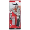 Daugiafunkcis peilis KWB 016910 Peilis su fiksuojama geležte Juodas Drop point tipo smaigalys