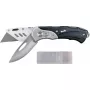 Daugiafunkcis peilis KWB 016910 Peilis su fiksuojama geležte Juodas Drop point tipo smaigalys