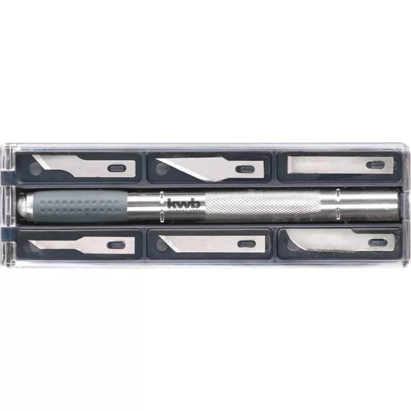 Pomėgių peiliukas KWB 014920 Skustuvo peiliukas 5 mm ašmenų plotis