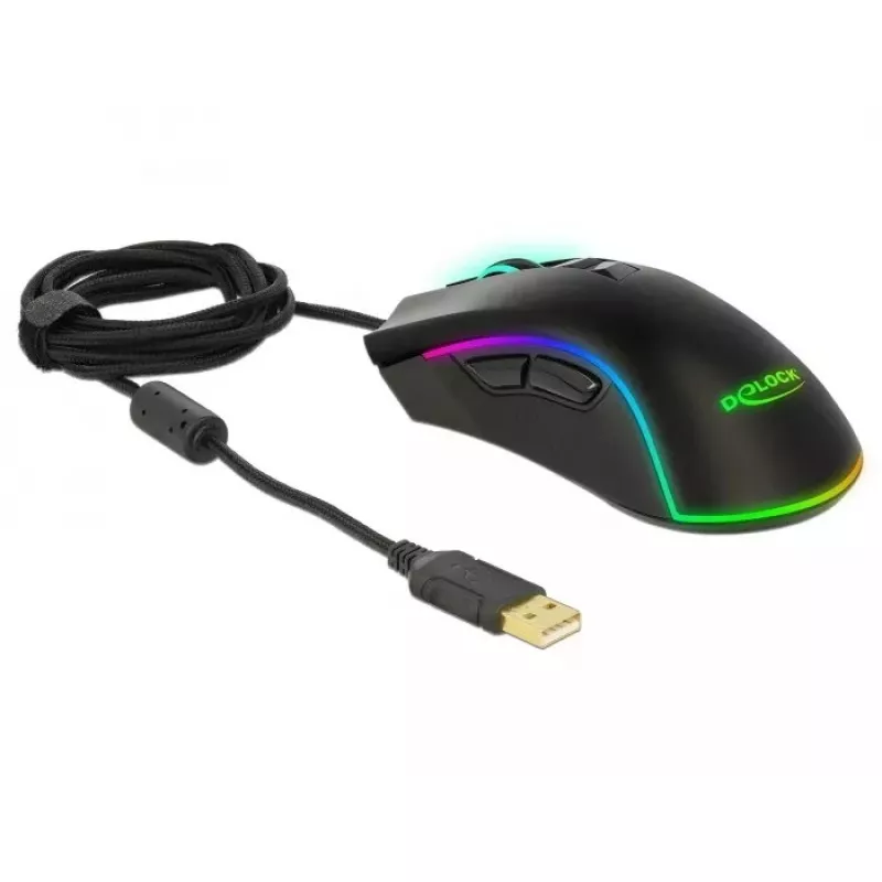 Žaidimų pelė DeLOCK 12670 USB Type-A optinė 10000 DPI