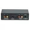 Hama Stereo Phono Preamplifier PA 005 Juoda, Sidabrinė