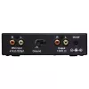 Hama Stereo Phono Preamplifier PA 005 Juoda, Sidabrinė