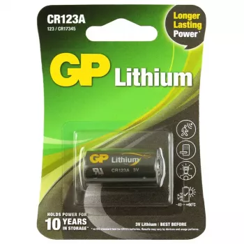Vienkartinė baterija GP Batteries 070CR123AEC1