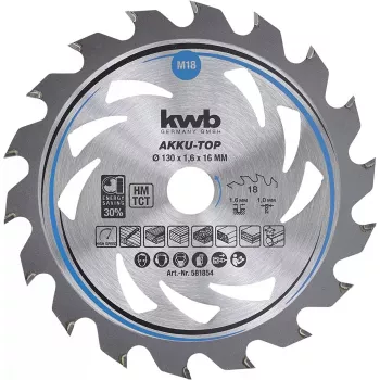 Diskinis pjūklo diskas KWB 581854 13 cm 1 vnt.