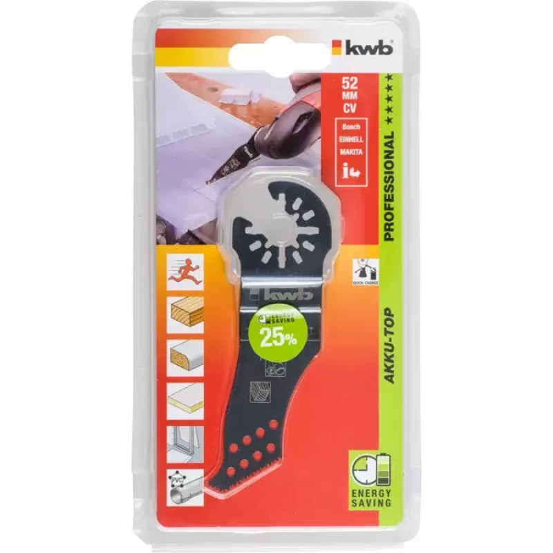 Įleidžiamojo pjovimo peilis KWB 708450