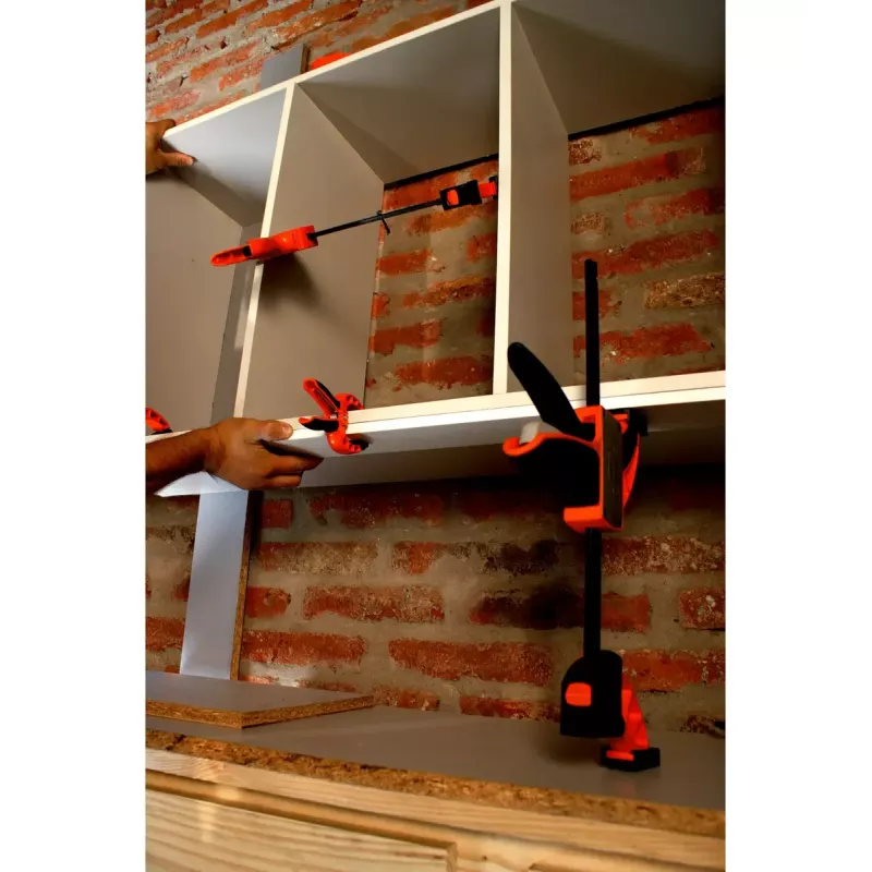 Reketinis spaustuvas Bahco QCB-300 30 cm juoda oranžinė