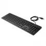 eSTUFF GLB211402 klaviatūra biurui USB QWERTZ vokiška juoda