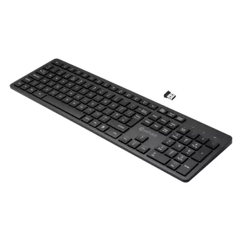 eSTUFF GLB212302 klaviatūra Biuro USB QWERTY UK English Juoda