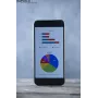 Grūdinto stiklo ekrano apsauga Kapsolo, skirta „iPhone 13“ / „iPhone 14 Max“ — lenkta 9H, tinka iki 15,5 cm (6,1 colio)