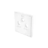 Hama 00205317 palydovinės antenos priedas baltas plastikinis