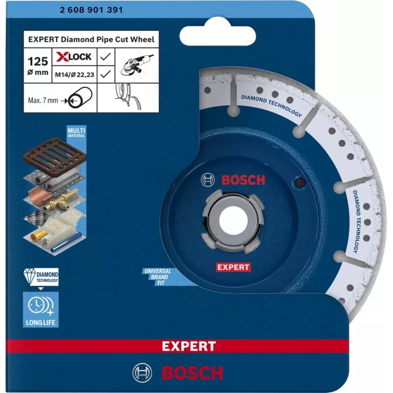 „Bosch 2 608 901 391“ sukamojo įrankio šlifavimo/šlifavimo reikmuo Pjovimo diskas