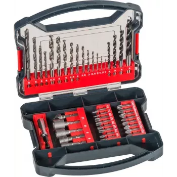 KWB 109104 atsuktuvų antgalių rinkinys 41 vnt. Phillips Pozidriv Torx