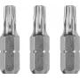 Atsuktuvų antgalių rinkinys KWB 121207 3 vnt. Torx T7 25 mm šešiakampis