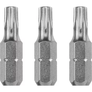 Atsuktuvų antgalių rinkinys KWB 121215 3 vnt. Torx T15 25 mm šešiabriaunis