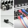 ACT Keystone Jack RJ45 CAT6 neekranuotas be įrankių su sklende, juoda