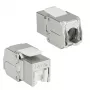 ACT Keystone Jack RJ45 CAT6A ekranuotas be įrankių su dulkių dangteliu