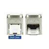 ACT Keystone Jack RJ45 CAT6A ekranuotas be įrankių su dulkių dangteliu