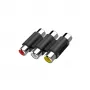 Hama 00205174 kabelių adapteris 3 x RCA