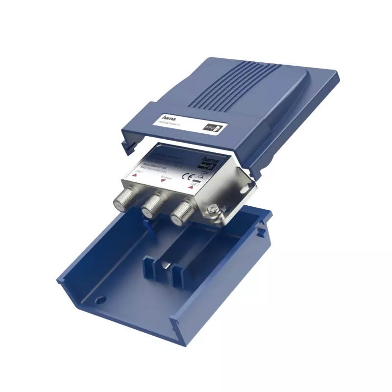 Palydovinis multiswitch Hama 00205289 2 įėjimai 1 išėjimas 20 dB