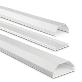 Hama 00220989 kabelių tvarkyklė Universal Kabelių kanalas Baltas 1 vnt.