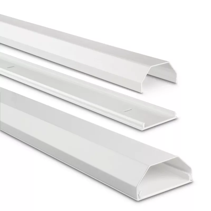 Hama 00220989 kabelių tvarkyklė Universal Kabelių kanalas Baltas 1 vnt.