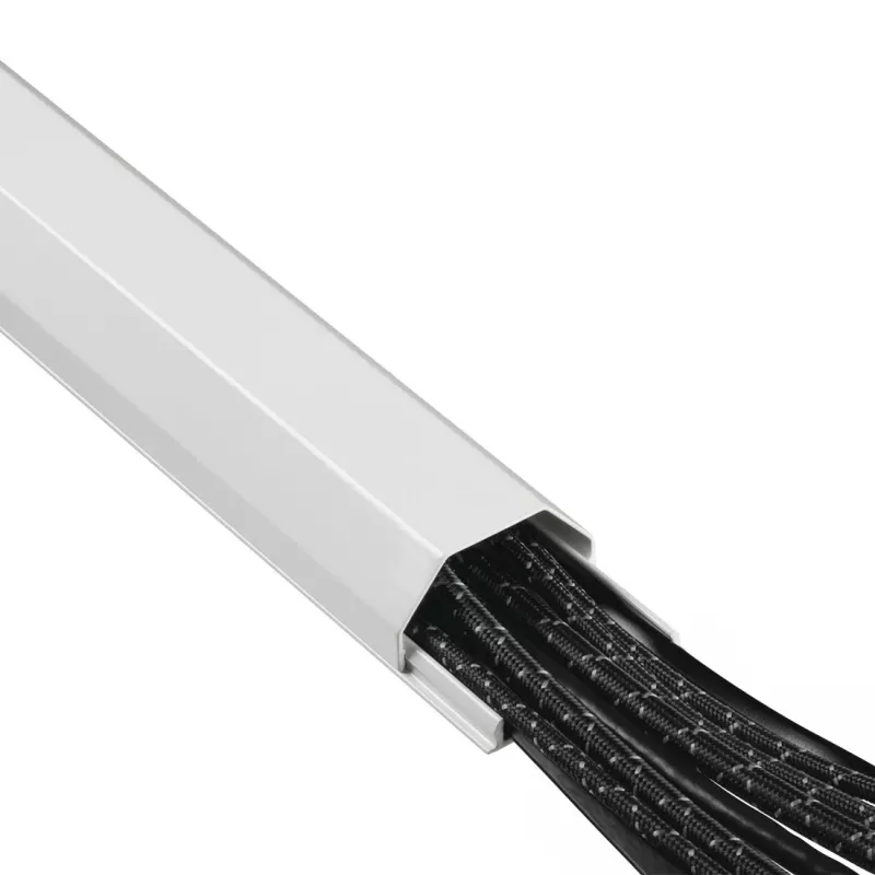 Hama 00220989 kabelių tvarkyklė Universal Kabelių kanalas Baltas 1 vnt.