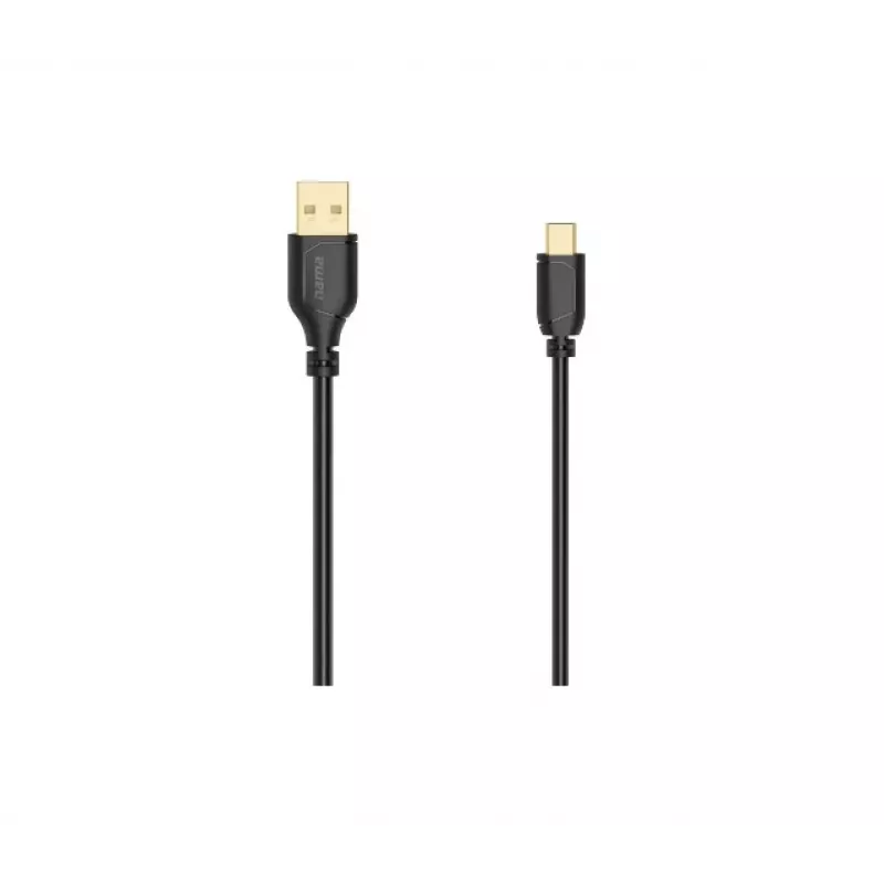 Hama 00074262 USB kabelis USB 2.0 0,75 m USB A Mini-USB B Juodas