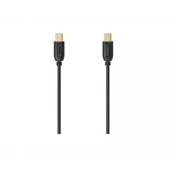 Hama 00074266 USB laidas USB 2.0 0,75 m USB C juodas
