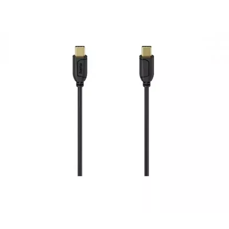 Hama 00074266 USB laidas USB 2.0 0,75 m USB C juodas