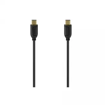 Hama 00074266 USB laidas USB 2.0 0,75 m USB C juodas
