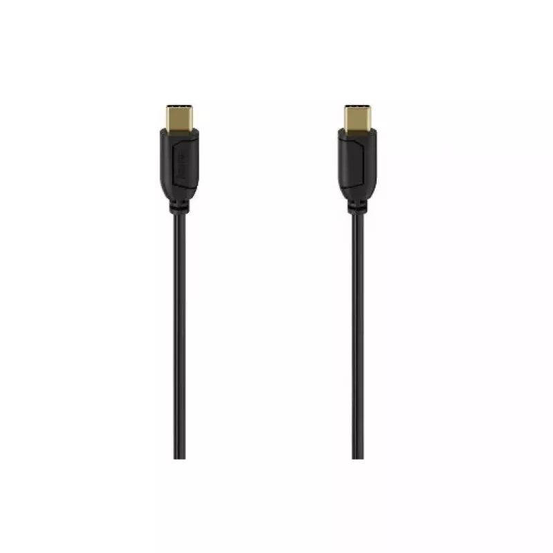 Hama 00074266 USB laidas USB 2.0 0,75 m USB C juodas