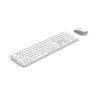Hama WKM-550 klaviatūra Pelė įtraukta Namams/Biurui RF belaidė + Bluetooth QWERTZ vokiečių Pilka, Balta