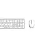 Hama WKM-550 klaviatūra Pelė įtraukta Namams/Biurui RF belaidė + Bluetooth QWERTZ vokiečių Pilka, Balta