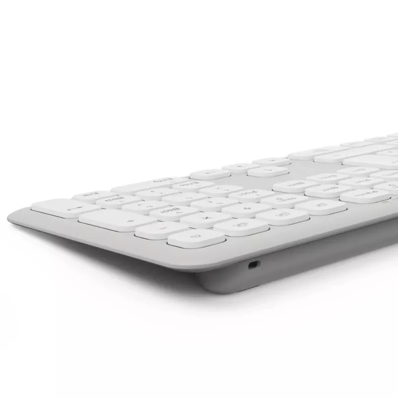 Hama WKM-550 klaviatūra Pelė įtraukta Namams/Biurui RF belaidė + Bluetooth QWERTZ vokiečių Pilka, Balta