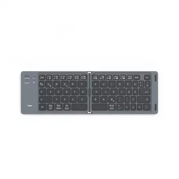 Hama Travel 450 QWERTZ vokiečių Bluetooth juoda, tamsiai pilka
