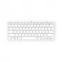 Hama Travel 400 QWERTZ German Bluetooth Pilka, Balta