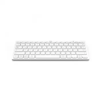 Hama Travel 400 QWERTZ German Bluetooth Pilka, Balta