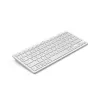 Hama Travel 400 QWERTZ German Bluetooth Pilka, Balta